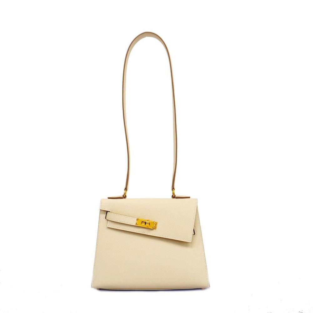 Hermes Shoulder Bag Kelly Chaos 22 B Engraved Epson Cle Gold Hardware Ladies - Picture 7 of 7